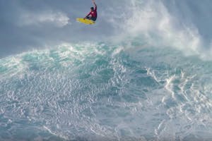 Kai Lenny: Tow Surfing at Jaws