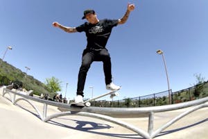 Nyjah at Carlsbad Skatepark