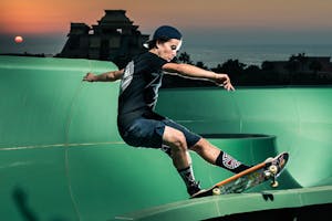 Skating an Empty Water Park