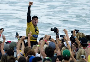 Mick Fanning Wins at Bells Beach