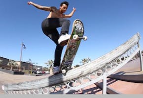 Nyjah Huston and Tommy Fynn: Park Session