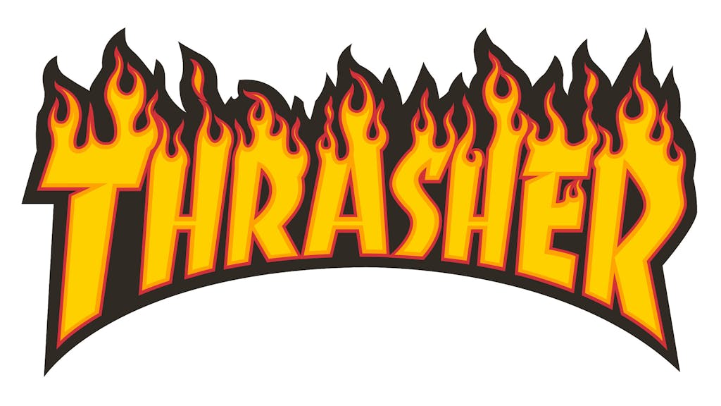 Logotyp för THRASHER