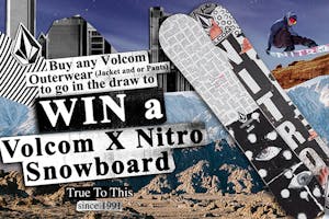 Win a Volcom x Nitro Snowboard