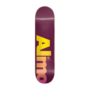 Almost Fall Off Logo 8.0” Skateboard Deck - Magenta