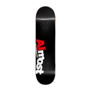 Almost Most 8.25” Skateboard Deck - Black