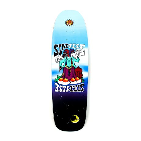 New Deal Siamese 9.375” Skateboard Deck - Slick
