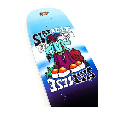 New Deal Siamese 9.375” Skateboard Deck - Slick