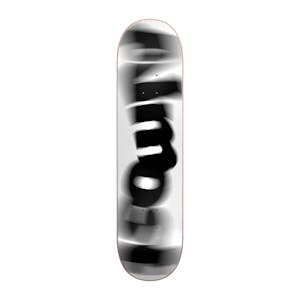 Almost Spin Blur Logo 7.75” Skateboard Deck - White