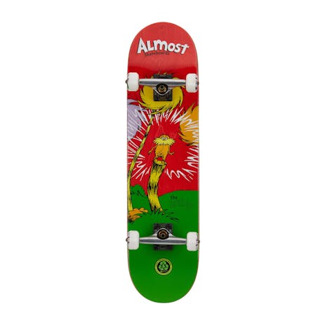 Almost x Dr. Seuss Lorax Premium 8.0” Complete Skateboard - Red
