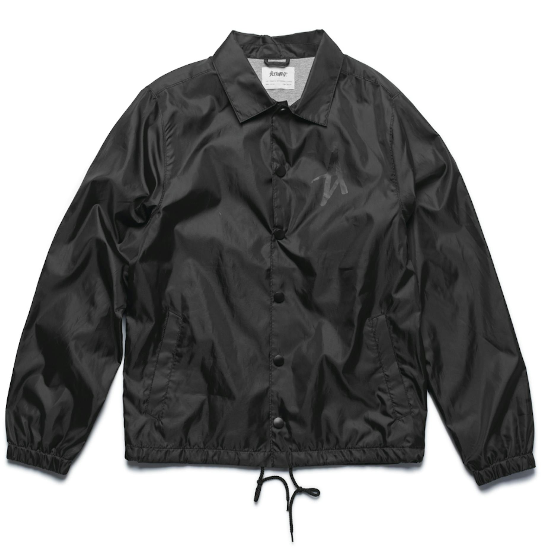 Altamont Parrick Coaches Jacket - Black | BOARDWORLD Store