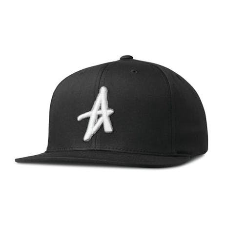 Altamont Decades Snapback Hat - Black / White