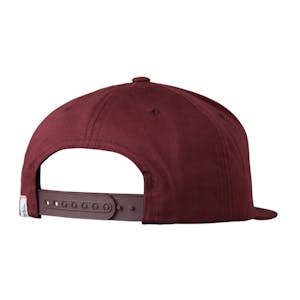 Altamont One Liner Snapback Hat - Oxblood