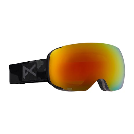 anon. M2 Snowboard Goggle - Undefeated / Red Solex + Bonus Lens