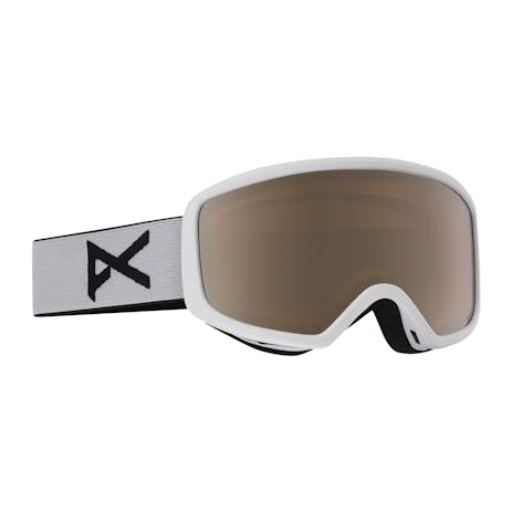 anon. Deringer MFI Women’s Snowboard Goggle - White / Silver Amber