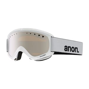 anon. Helix Snowboard Goggle - White / Silver + Bonus Lens