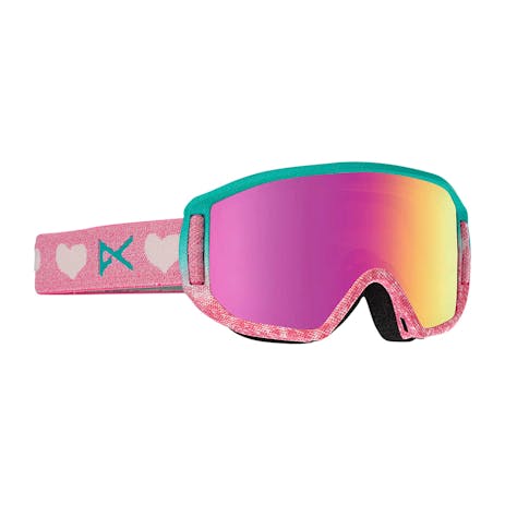 anon. Relapse Jr. MFI Kids’ Snowboard Goggle - Love / Pink Amber