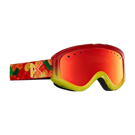 anon. Tracker Kids’ Snowboard Goggle - Gummy / Red Amber