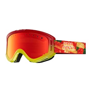 anon. Tracker Kids’ Snowboard Goggle - Gummy / Red Amber