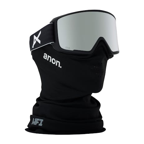 anon. M3 MFI Snowboard Goggle 2018 - Black / SONAR Silver (Asian Fit)