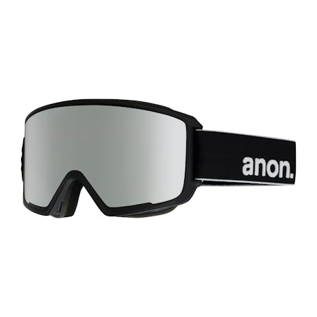 anon. M3 MFI Snowboard Goggle 2018 - Black / SONAR Silver (Asian Fit)