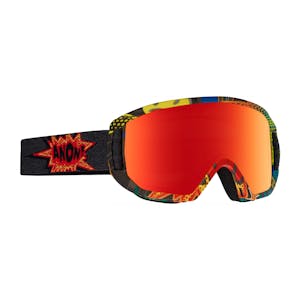anon. Relapse Jr. MFI Youth Snowboard Goggle 2018 - Suckapunch / Red Amber