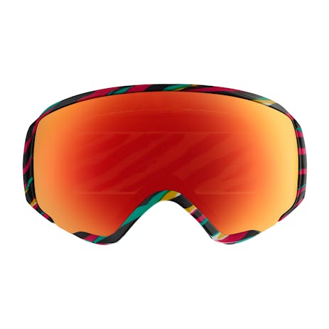 anon. WM1 MFI Women’s Snowboard Goggle 2018 - Disco Tiger / Red Solex + Bonus Lens