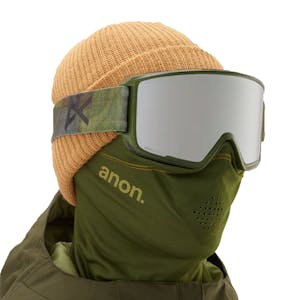 Anon M3 MFI Snowboard Goggle 2019 - Shashiko / Sonar Silver + Spare Lens