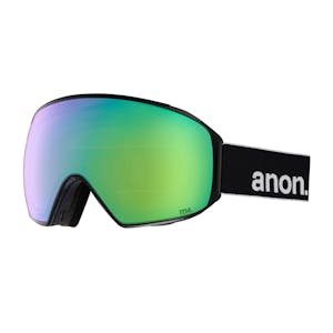 Anon M4 MFI Toric Snowboard Goggle 2019 - Black / Sonar Green + Spare Lens