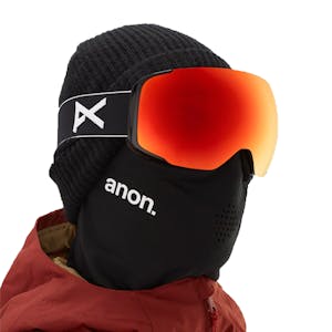 Anon M2 MFI Snowboard Goggle 2019 - Black / Sonar Red + Spare Lens