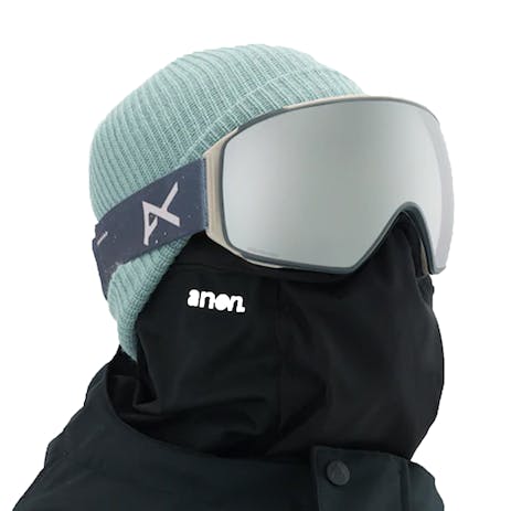 Anon M4 MFI Toric Snowboard Goggle 2019 - Rush / Sonar Silver + Spare Lens