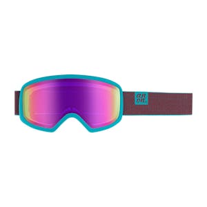 Anon Deringer Women’s Asian Fit Snowboard Goggle 2020 - Shimmer / Sonar Pink