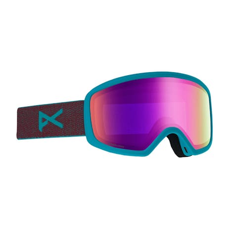 Anon Deringer Women’s Asian Fit Snowboard Goggle 2020 - Shimmer / Sonar Pink