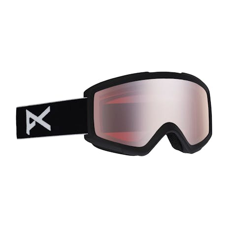 Anon Helix 2.0 Snowboard Goggle 2021 - Black / Silver + Spare Lens