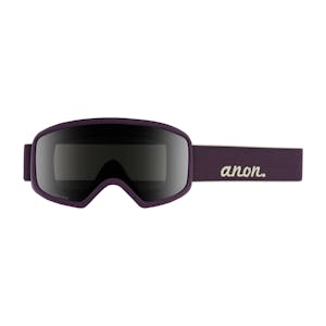 Anon Deringer MFI Women’s Snowboard Goggle 2020 - Purple / Sonar Smoke + Spare Lens