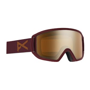 Anon Relapse MFI Snowboard Goggle 2020 - Maroon / Sonar Bronze + Spare Lens