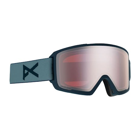 Anon M3 MFI Snowboard Goggle 2020 - Grey / Sonar Silver + Spare Lens