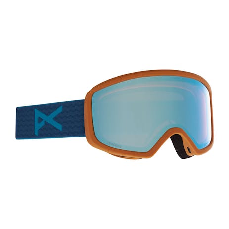 Anon Deringer Women’s Snowboard Goggle 2021 - Blue / Perceive Variable Blue + Spare Lens