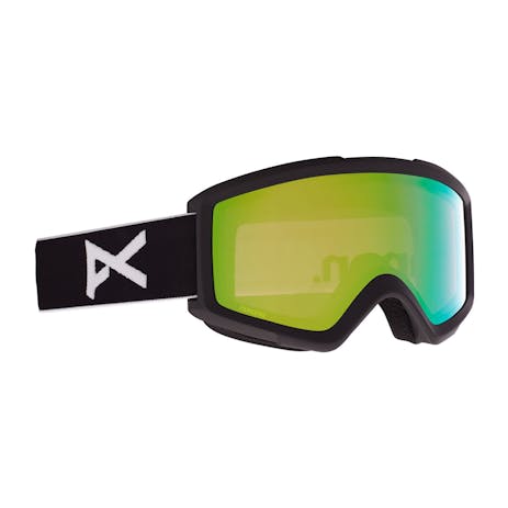 Anon Helix 2.0 Snowboard Goggle 2021 - Black/Perceive Variable Green + Spare Lens
