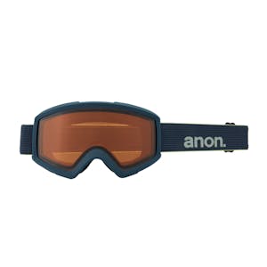 Anon Helix 2.0 Asian Fit Snowboard Goggle 2021 - Blue / Perceive Variable Blue