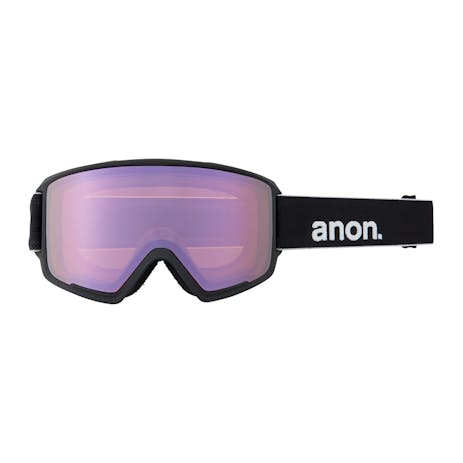 Anon M3 Asian Fit Snowboard Goggle 2021 - Black / Perceive Variable Green + Spare Lens