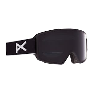 Anon M3 MFI Polarized Snowboard Goggle 2023 - Black / Polar Smoke + Spare Lens