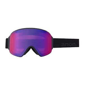 Anon M4 Cylindrical MFI Snapback Snowboard Goggle 2021 - Smoke / Perceive Sunny Onyx + Spare Lens