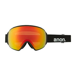 Anon M4 MFI Toric Snowboard Goggle 2022 - Black / Perceive Sunny Red + Spare Lens