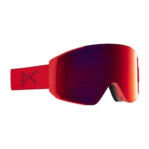 Anon Sync Snowboard Goggle 2021 - Red / Perceive Sunny Red + Spare Lens
