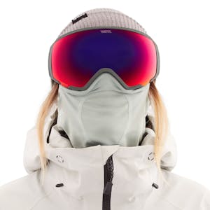 Anon WM1 MFI Women’s Snowboard Goggle 2021 - Grey / Perceive Sunny Red + Spare Lens
