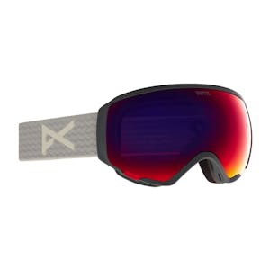 Anon WM1 MFI Women’s Snowboard Goggle 2021 - Grey / Perceive Sunny Red + Spare Lens