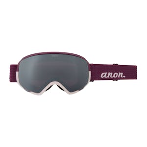 Anon WM1 MFI Women’s Snowboard Goggle 2021 - Purple / Perceive Variable Violet + Spare Lens