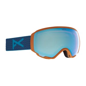 Anon WM1 Women’s Snowboard Goggle 2021 - Blue / Perceive Variable Blue + Spare Lens