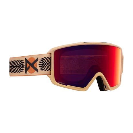 Anon M3 MFI Snowboard Goggle 2022 - Magee / Perceive Sunny Red + Spare Lens