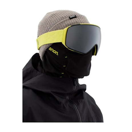 Anon M4 MFI Snowboard Goggle 2022 - Lemon / Perceive Sunny Onyx + Spare Lens